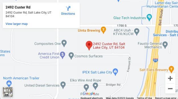 The Disaster Company - Salt Lake City, Utah Map Location
