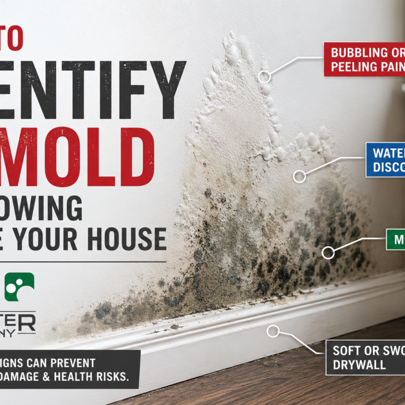 What does mold look like? How do I tell if its growing in my home?